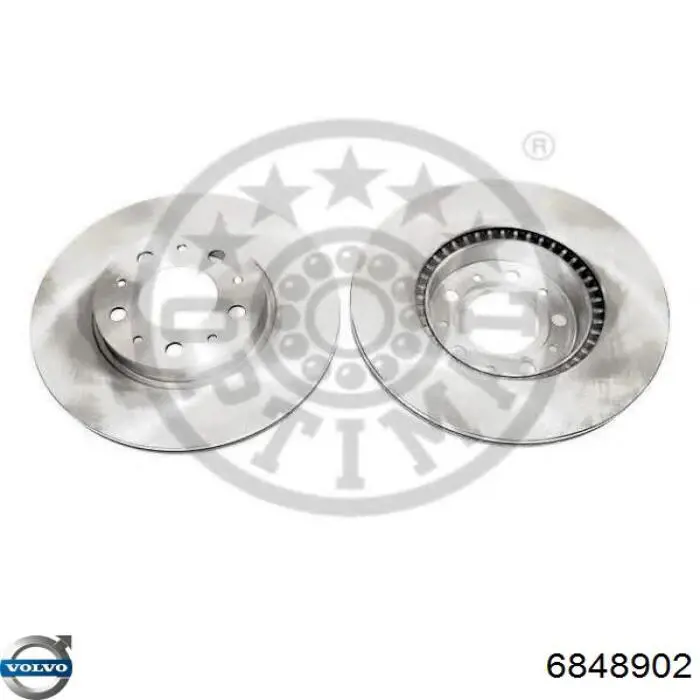 Передний тормозной диск Volvo 6848902