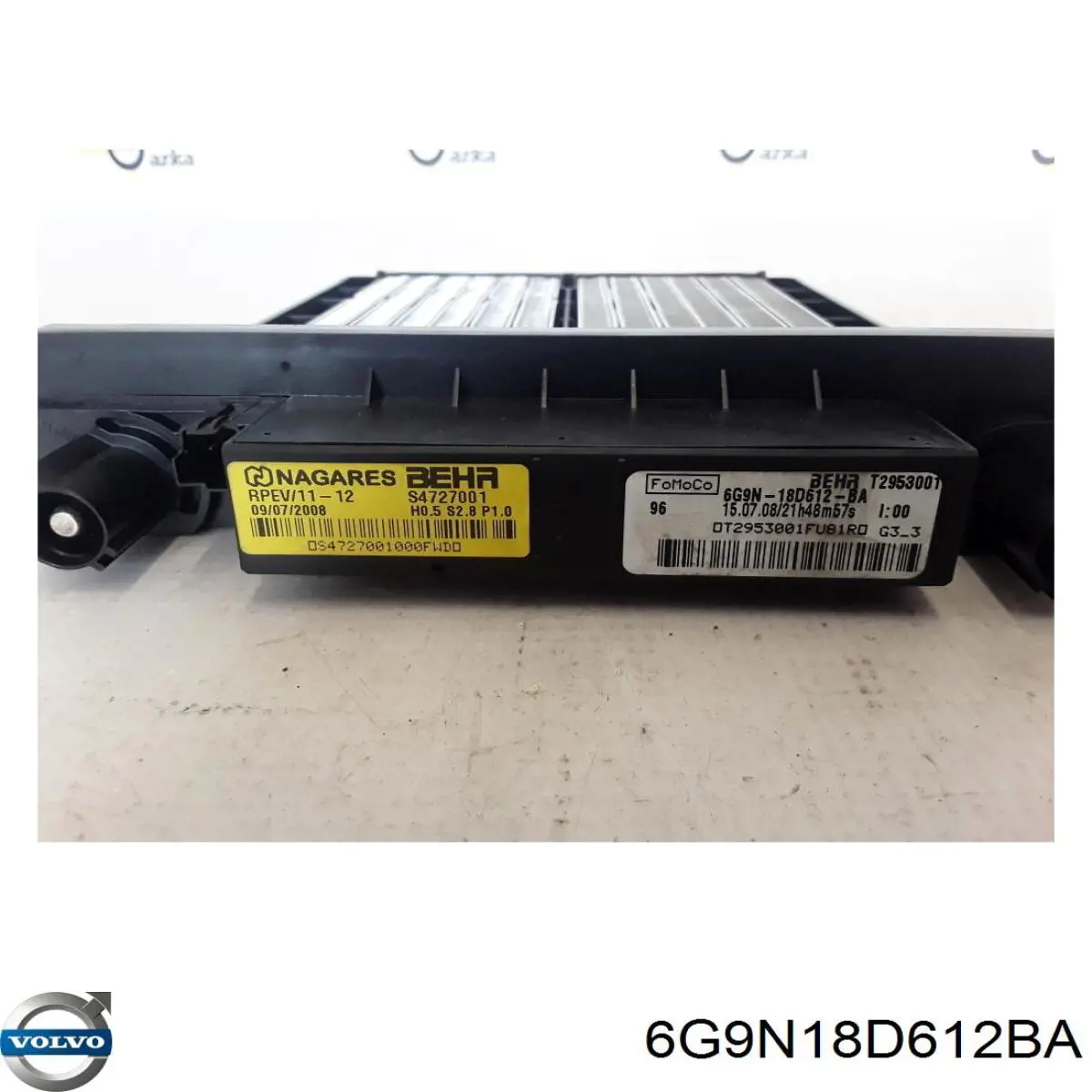 6G9N18D612BA Land Rover Электроподогреватель воздуха