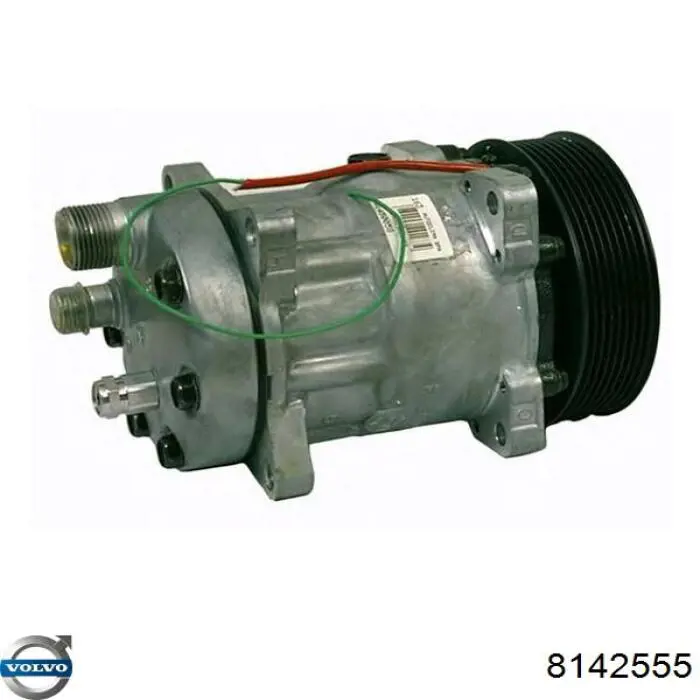 Компрессор кондиционера 8142555 Volvo