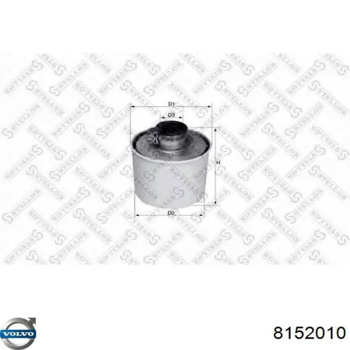 Купить 8152010 Volvo Автомобильный фильтр воздуха