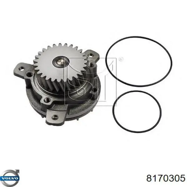 Помпа охлаждения Volvo 8170305 цена, от 121.26 USD
