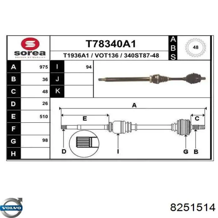  8601567 Volvo