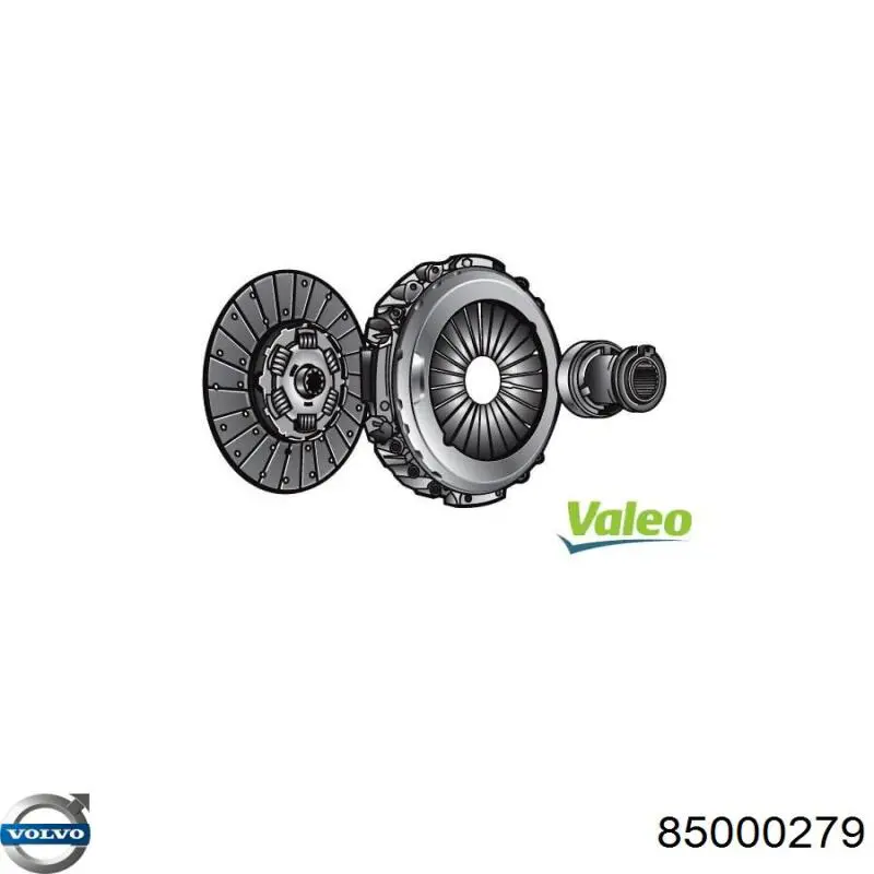 Диск сцепления Volvo 85000279 цена, от 369.10 USD