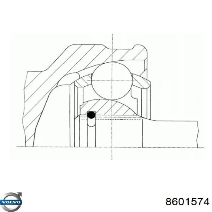 Привод передний правый Volvo 8601574 цена, от 736.75 USD