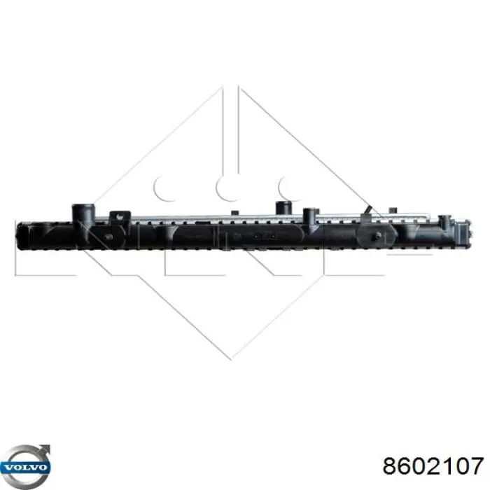 Радиатор охлаждения двигателя Volvo 8602107 цена, от 93.32 USD