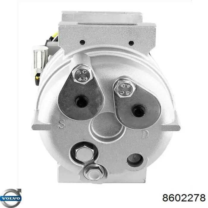 Купить 8602278 Volvo Компрессор климатической установки