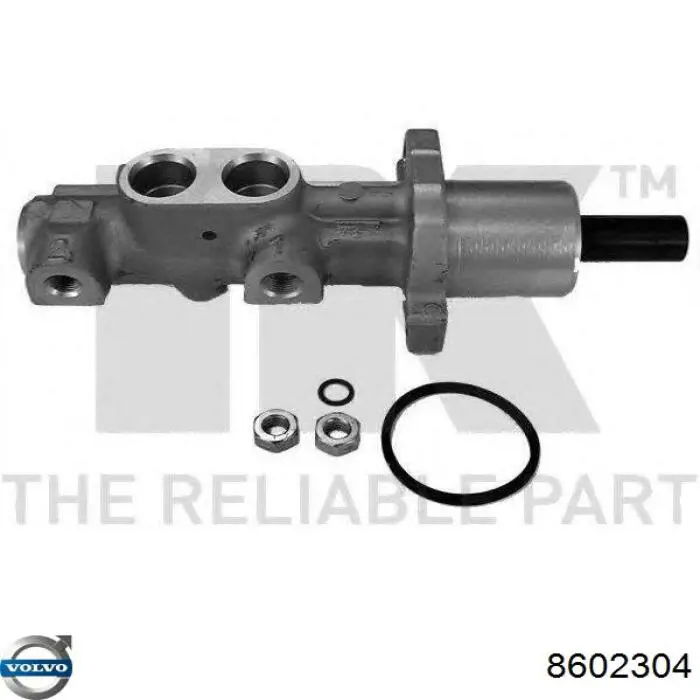 Купить 8602304 Volvo Главный тормозной цилиндр