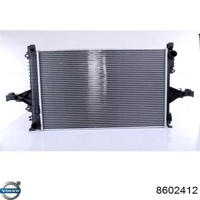 Радиатор охлаждения двигателя Volvo 8602412 цена, от 108.61 USD
