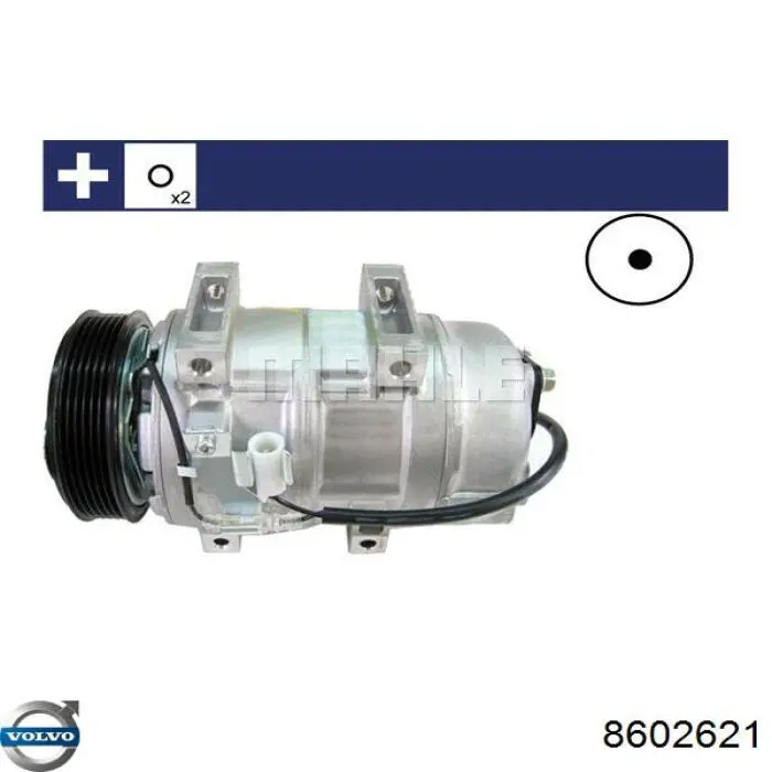 Насос кондиционера Volvo 8602621