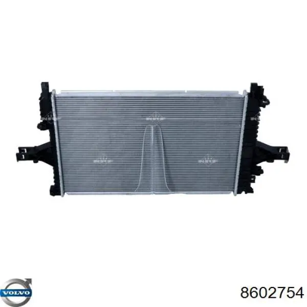 Радиатор охлаждения двигателя Volvo 8602754 цена, от 113.73 USD