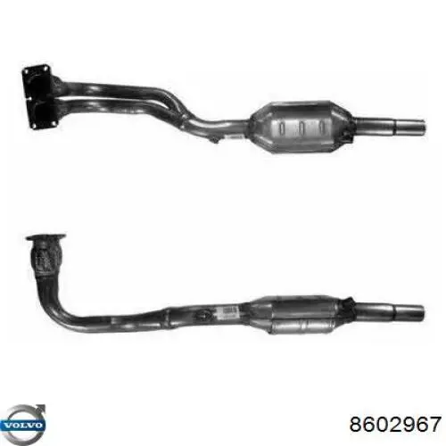 8602967 Volvo Конвертор-катализатор