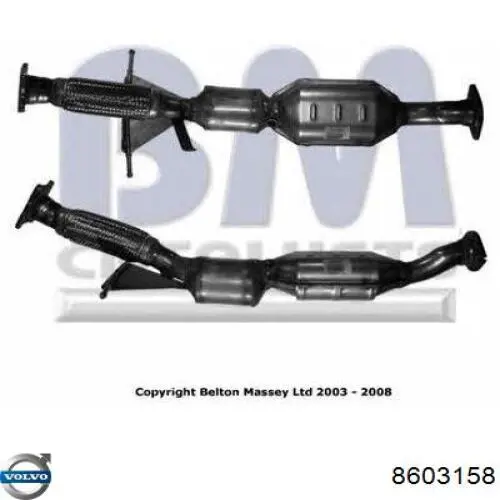  Volvo 8603158 цена, от 1338.92 USD