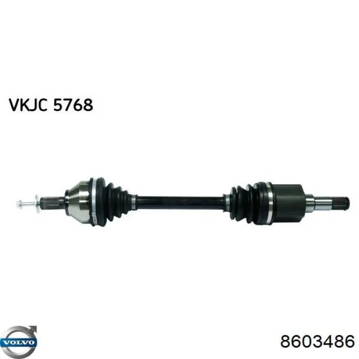 Купить 8603486 Volvo Привод в сборе левый