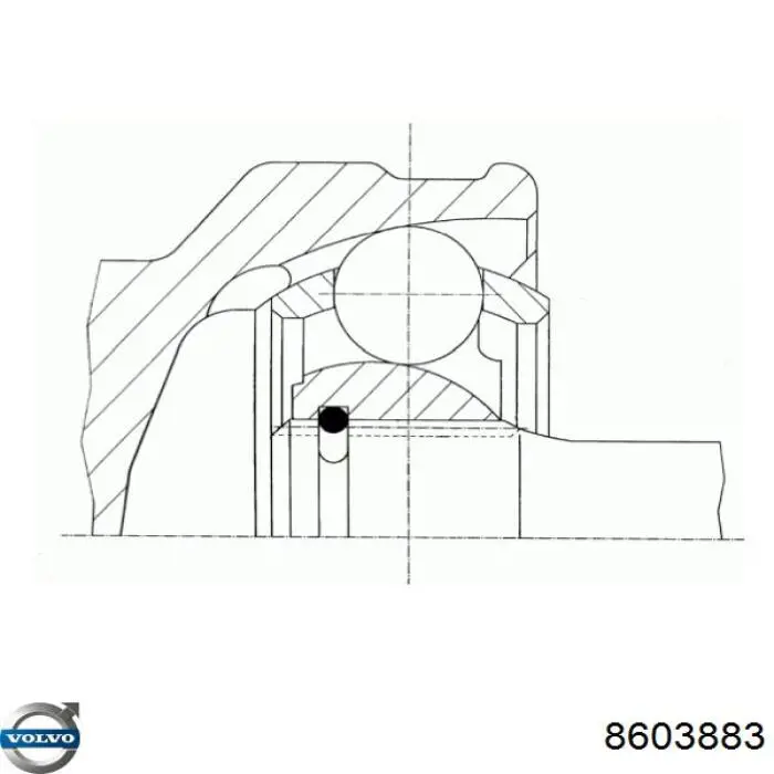 Купить 8603883 Volvo 