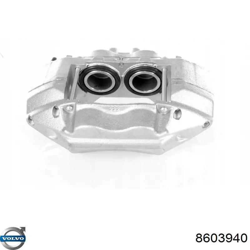 Суппорт тормозной левый задний Volvo 8603940