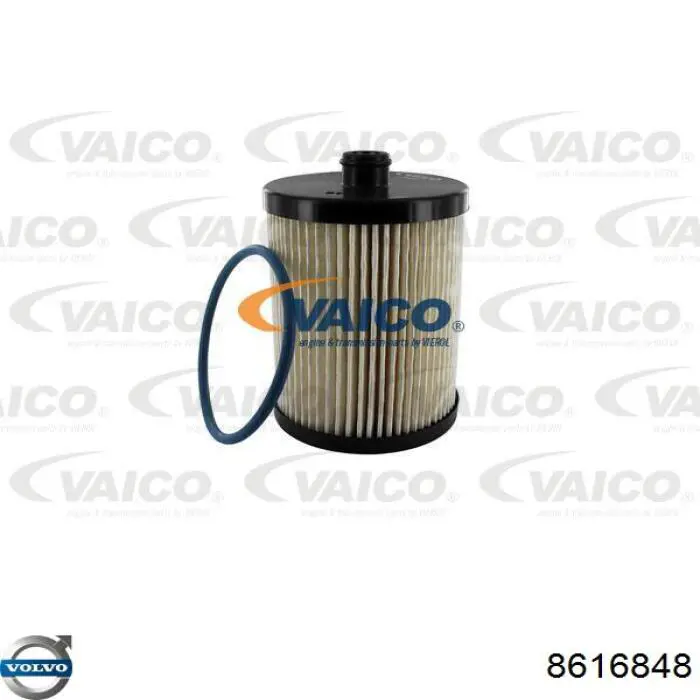 8616848 Volvo filtro de combustível