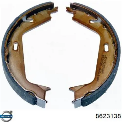 Купить 8623138 Volvo Колодки ручника/стояночного тормоза