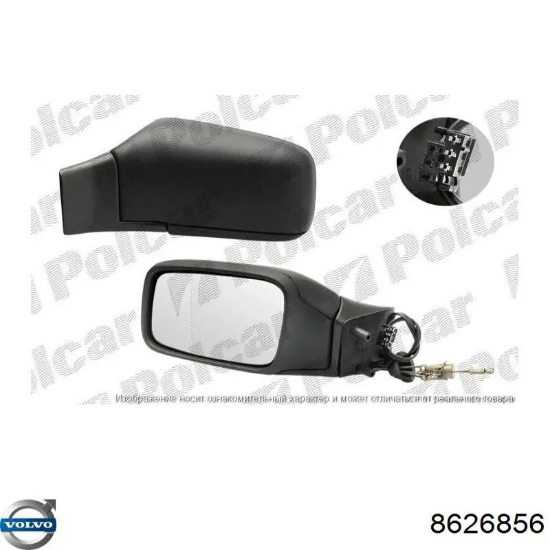 Наружное зеркало правое Volvo 8626856 цена, от 304.48 USD