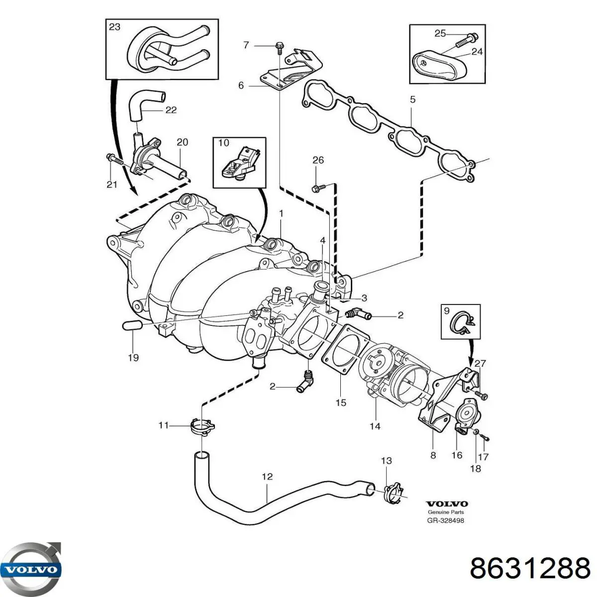  8631288 Volvo