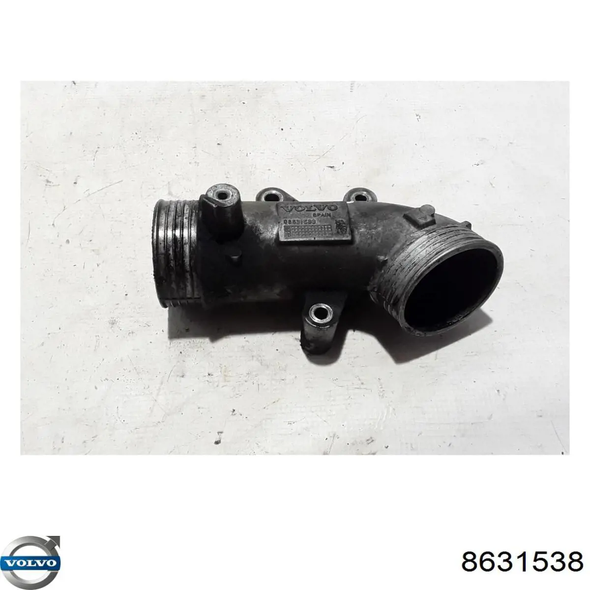 8631538 Volvo Патрубок интеркуллера