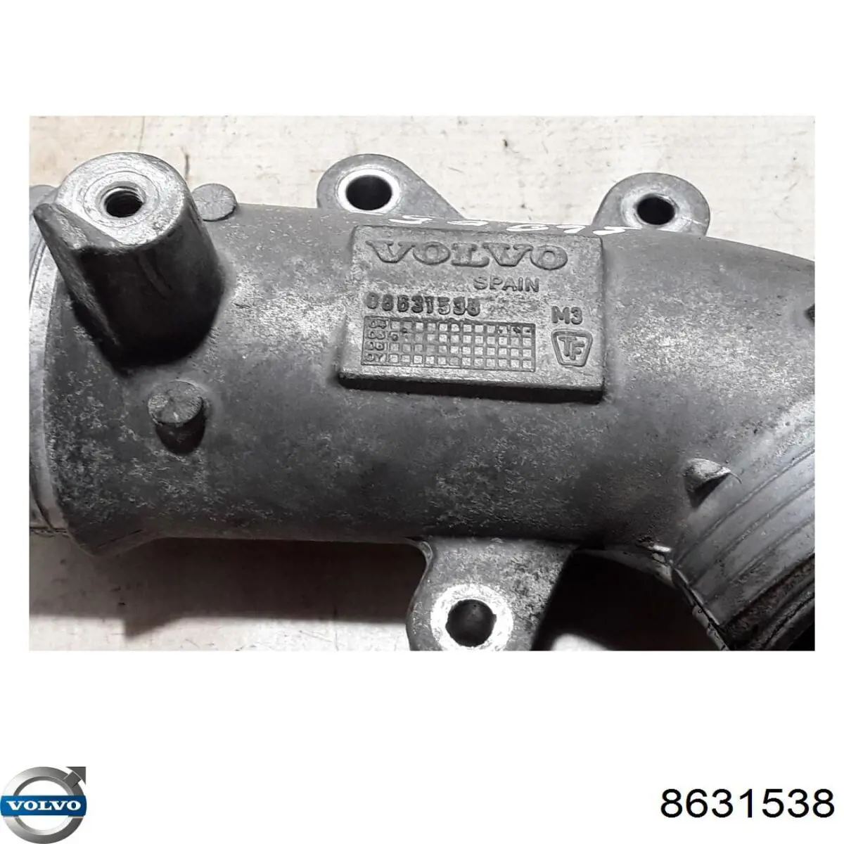 Шланг/патрубок интеркуллера Volvo 8631538 цена, от 10.25 USD