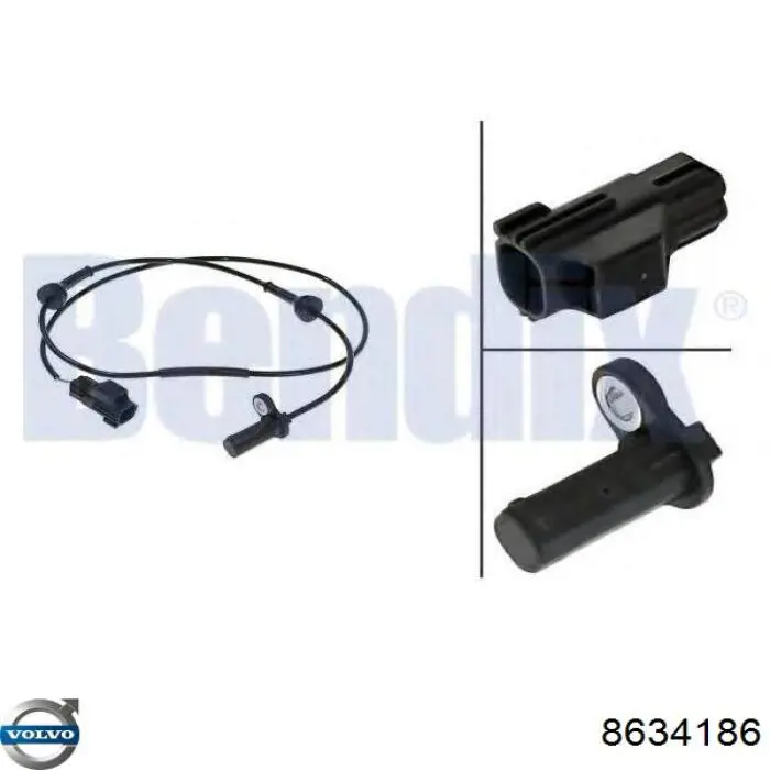 Датчик уровня топлива в бензобаке Volvo 8634186 цена, от 19.69 USD