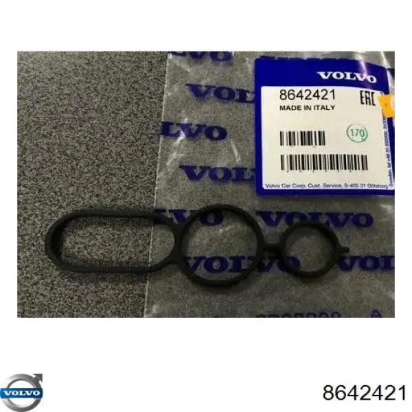 Комплект прокладок корпуса масляного фильтра 8642421 Volvo