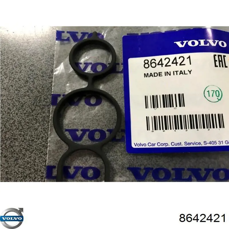 Комплект прокладок корпуса масляного фильтра Volvo 8642421 цена, от 12.86 USD