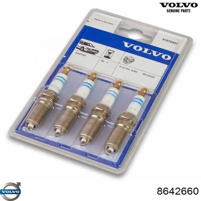 Свеча зажигания Volvo 8642660 цена, от 8.44 USD