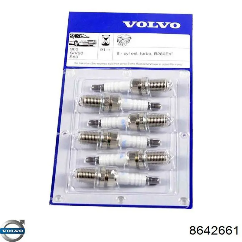 Свеча зажигания Volvo 8642661 цена, от 4.83 USD