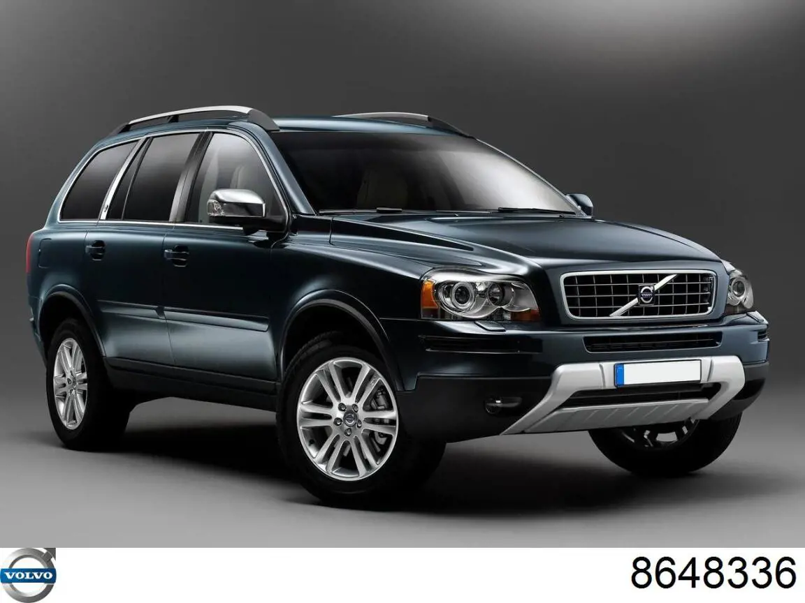 Накладка бампера переднего левая 8648336 Volvo