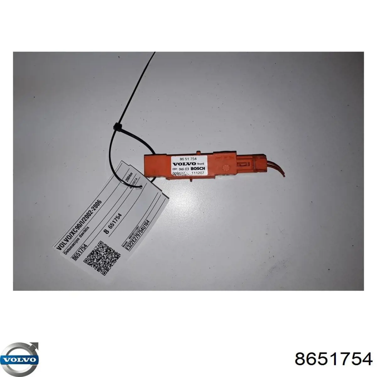 8651754 Volvo Датчик AIRBAG передний