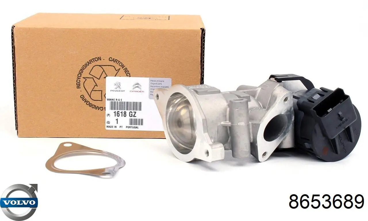 Прокладка EGR-клапана рециркуляции Volvo 8653689 цена, от 4.04 USD