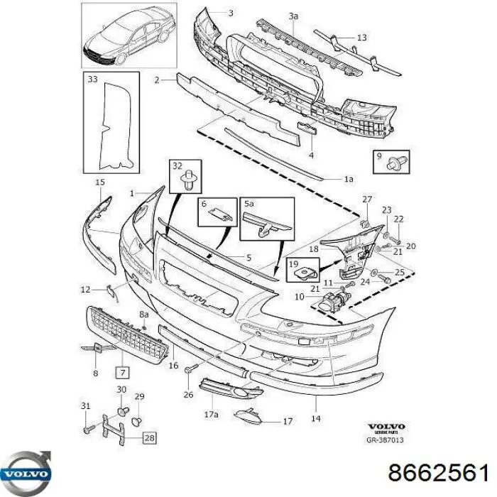 8662561 Volvo 