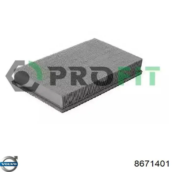 Элемент воздушного фильтра Volvo 8671401 цена, от 7.63 USD