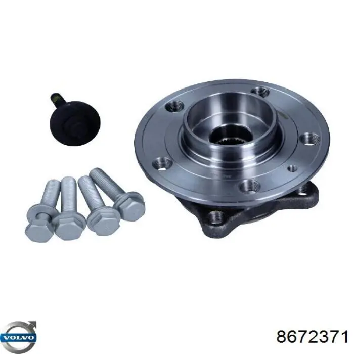 Ступицы передних колес Volvo 8672371 цена, от 42.72 USD