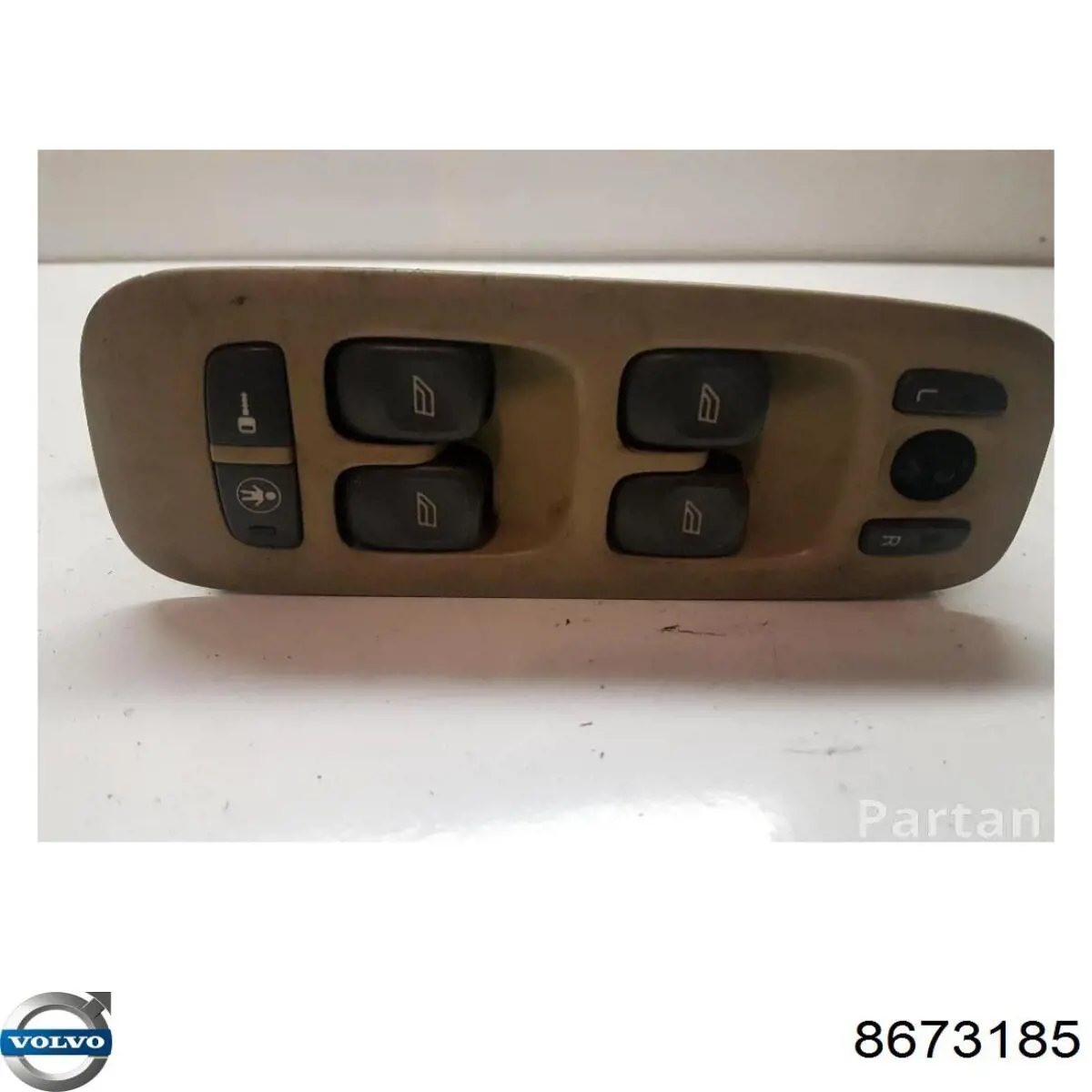Купить 8673185 Volvo Кнопки переднего левого стеклоподъёмника