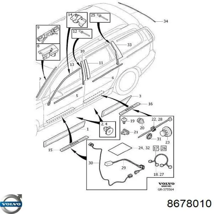  8678010 Volvo