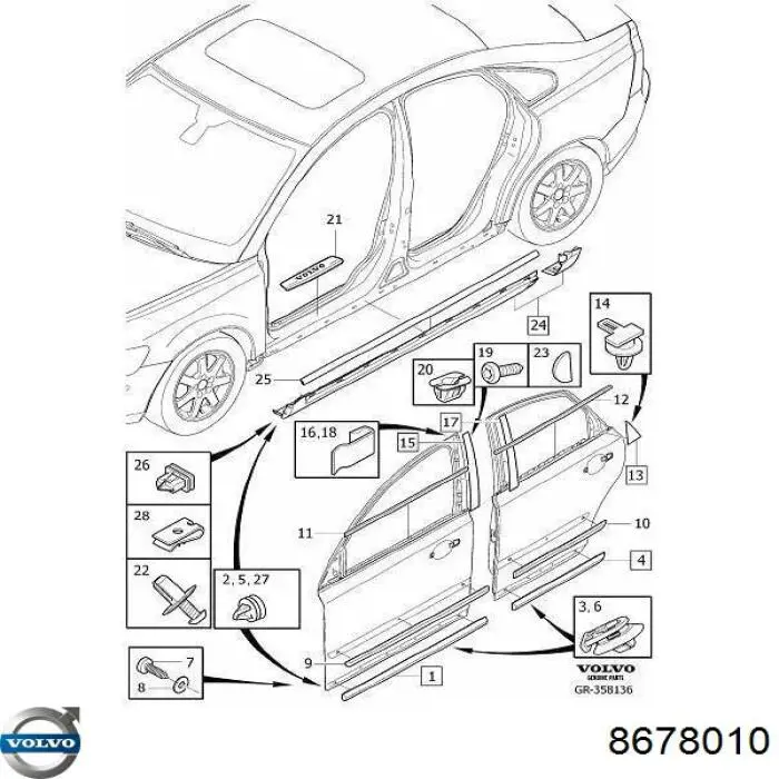  Volvo 8678010