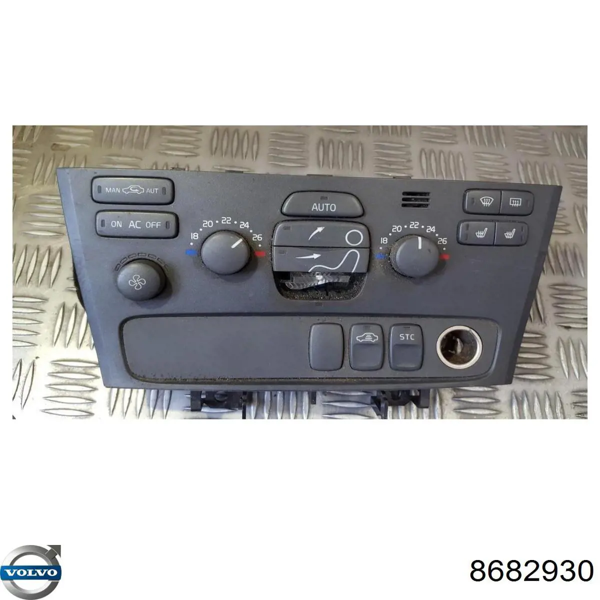 Блок управления режимов отопления Volvo 8691950