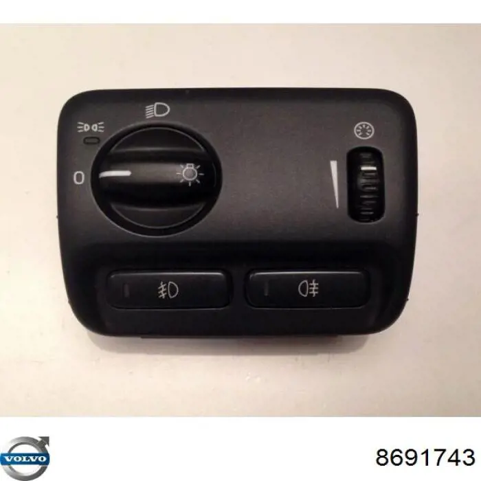 30739307 Volvo Переключатели электрические (переключатель света центральный)