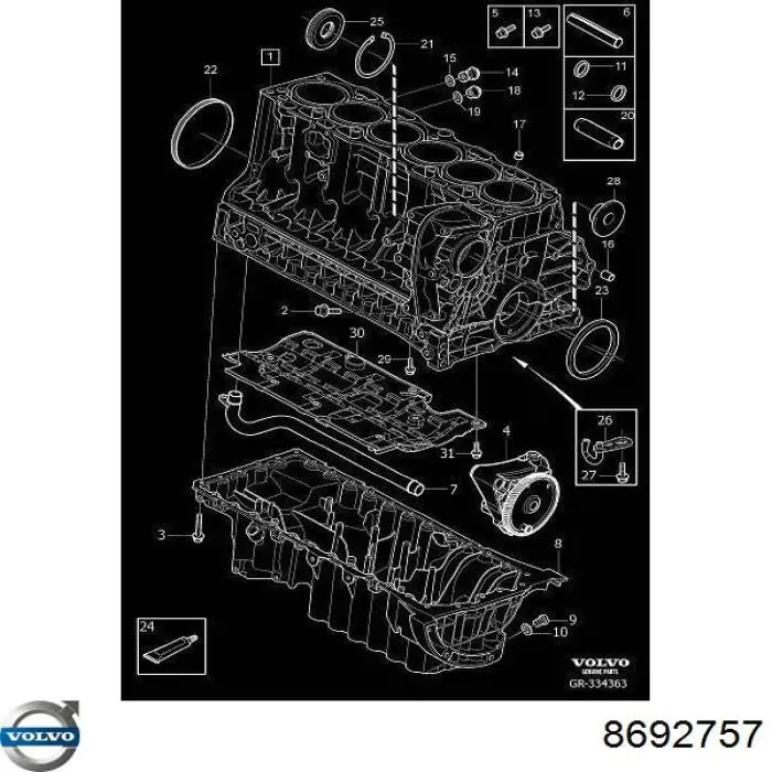 8692757 Volvo 