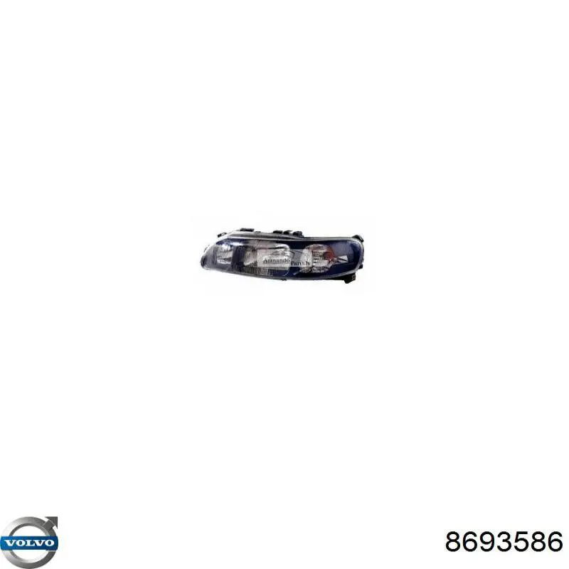 Правая блок фара Volvo 8693586 цена, от 624.31 USD