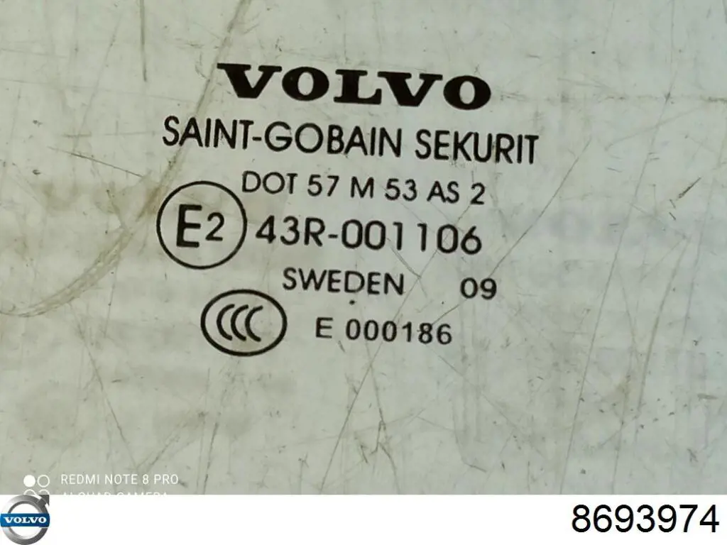  Volvo 8693974 цена, от 51.01 USD