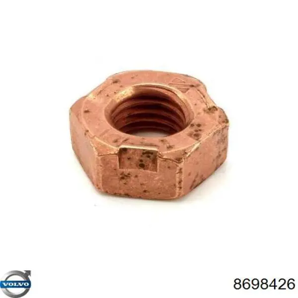 Гайка крепления приемной трубы глушителя (штанов) Volvo 8698426 цена, от 0.93 USD
