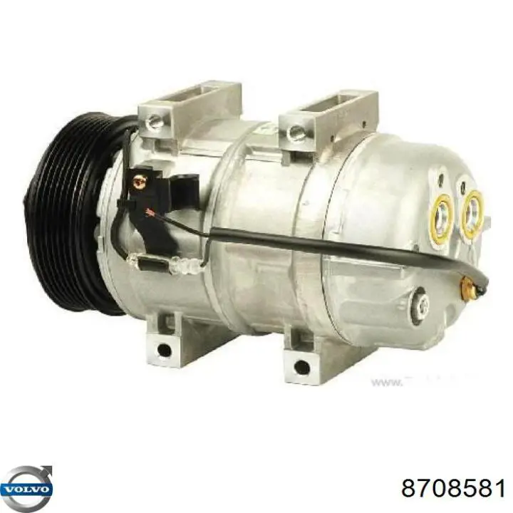 Компрессор кондиционера 8708581 Volvo