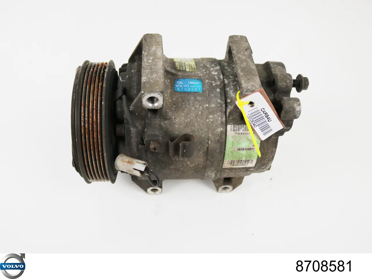 Компрессор системы кондиционирования Volvo 8708581 цена, от 35.83 USD