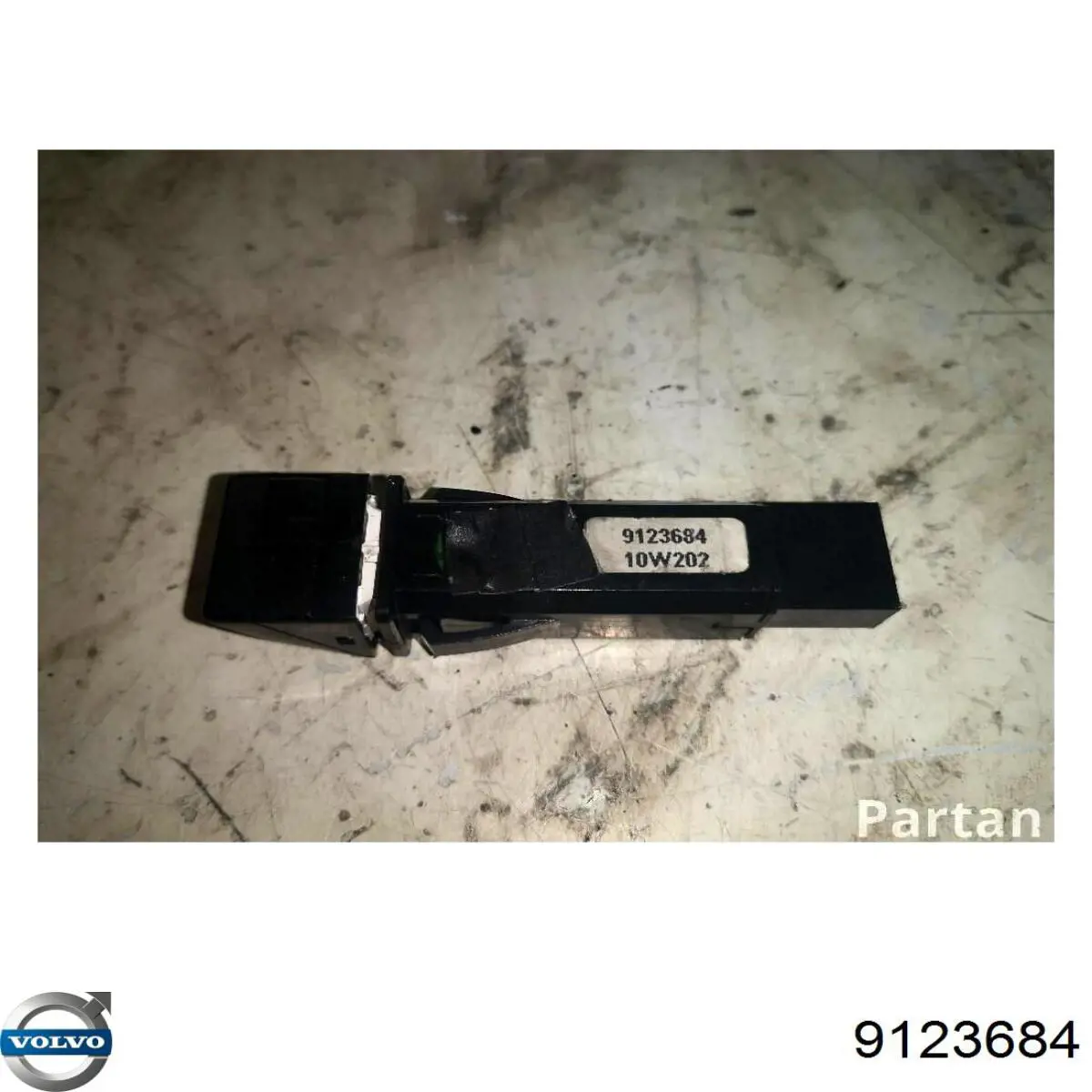  Botão de ativação do sinal de emergência Volvo S40 II sedan (MS) (2004 - 2012) II