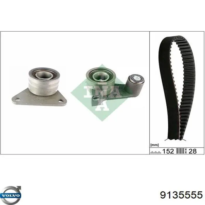 Ролик натяжителя ремня газораспределения Febi 4217 цена, от 34.07 USD