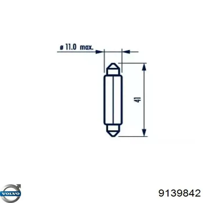 Купить Аккумулятор Volvo 90 А/ч (9139842)